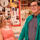 Amy Sedaris and Stephen Colbert (Photo: TruTV)